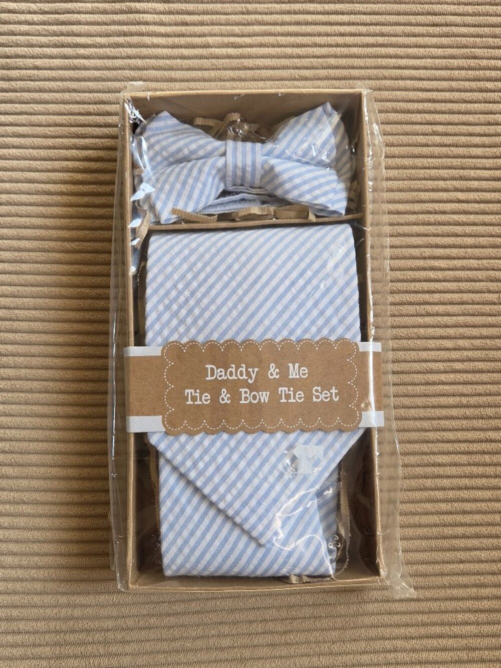 Daddy & Me Tie & Bow Tie Set